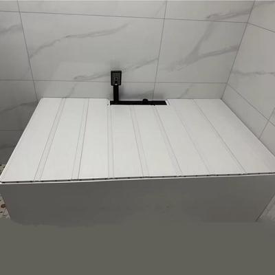 浴缸保温盖双人浴池折叠防尘板泡洗澡盆支架浴室免打孔搁板置物架