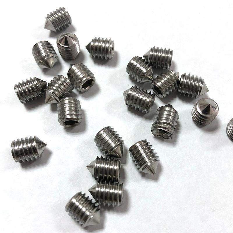 耐用玻璃拉门拉手大门把手固定螺丝内六角顶丝手脚座螺丝十字