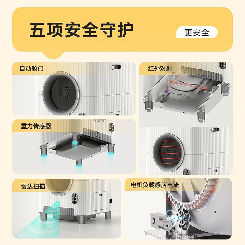 app智能清理全自动猫砂盆控制新风除臭红外超大号猫厕所