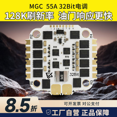 闪电虎55A32位四合一电调