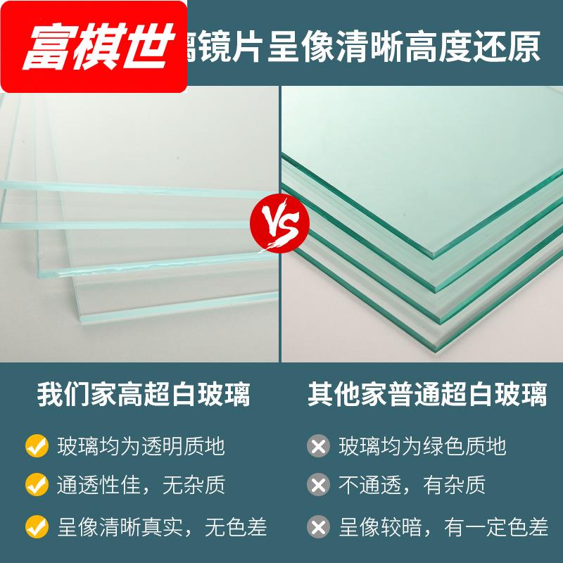 可移动舞蹈镜子超大全身落地镜瑜伽室健身房家用练舞跳舞镜带