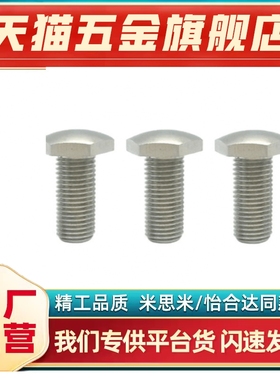 TBD45STBBS4/5/6/8/10/12不锈钢头部R型调整螺丝组件粗牙定位螺栓