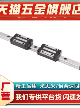 SSEL2B13-420/SSEL2B13-445/SSEL2B13-470微型直线导轨滑块加长型
