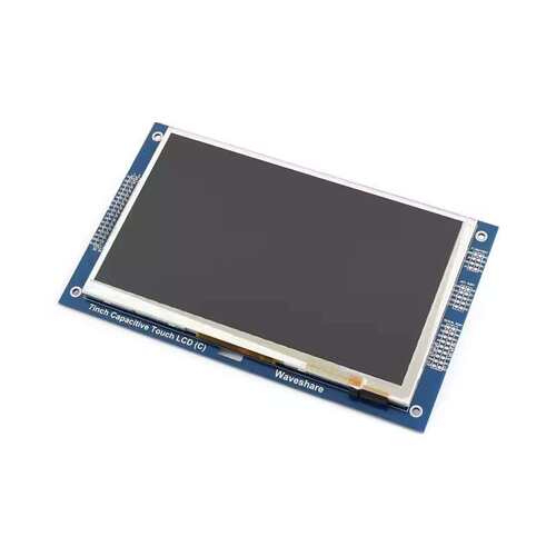 微雪 7寸 LCD 电容屏 彩色触摸屏 液晶模块 TFT模块 支持多点触摸
