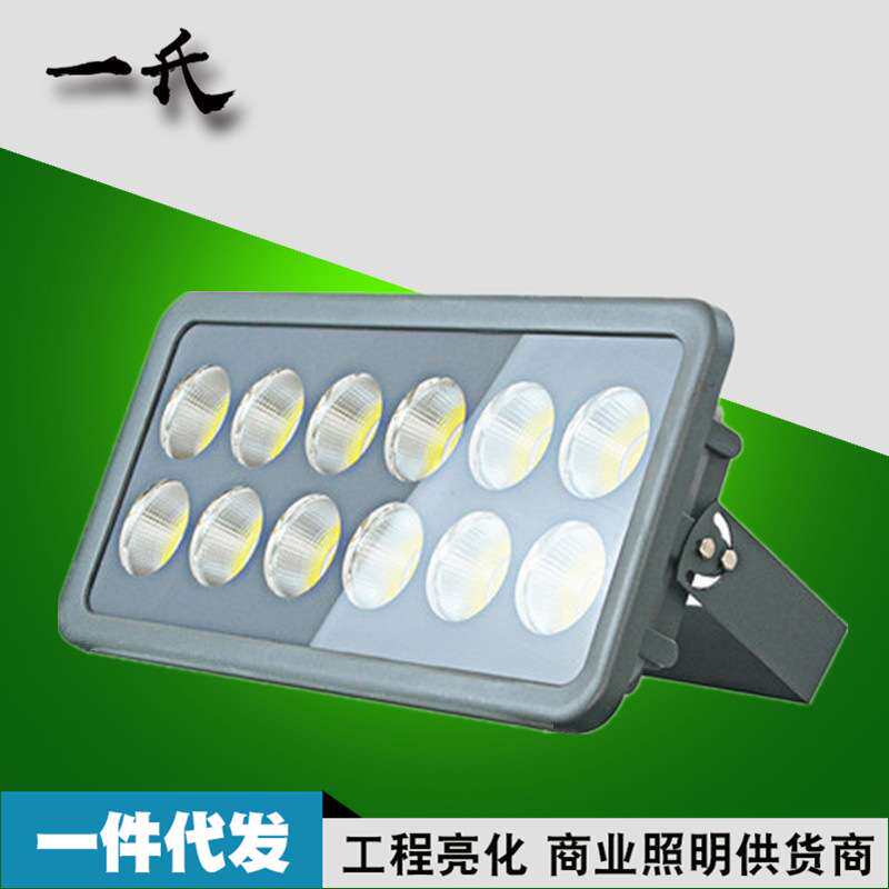 led大眼投射灯户外投光灯广场灯cob100W300W400W500W聚光灯远射灯