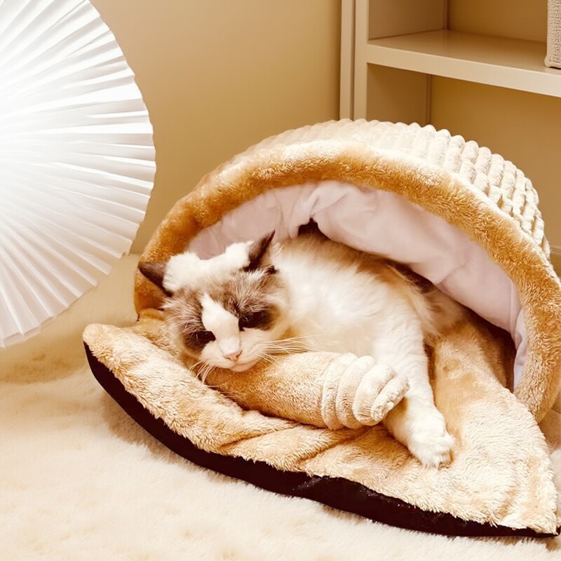 猫咪小狗狗泰迪博美比熊小型犬宠物窝防塌陷可拆洗狗窝猫窝猫睡袋