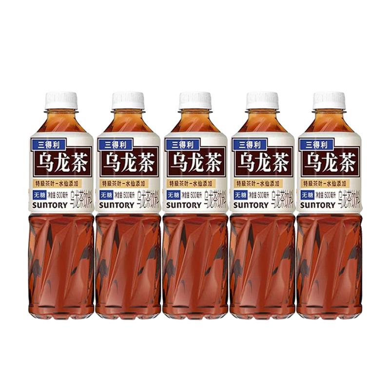 新货乌龙茶500ml*5瓶多口