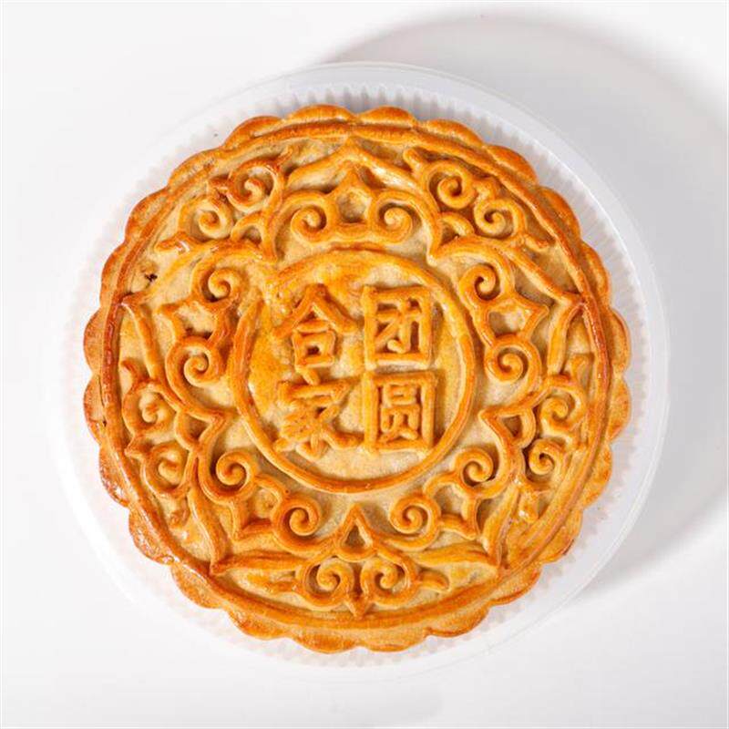 火腿伍仁金腿五仁叉烧咸蛋黄莲蓉正宗广西大月饼