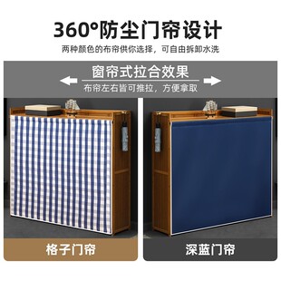 柜家用门口室内收纳防尘简易鞋 鞋 架子大容量多层经济型实木置物架