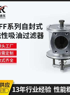 厂家供应自封式磁性吸油过滤器CFF 立式吸附法 磁性吸油过滤器定