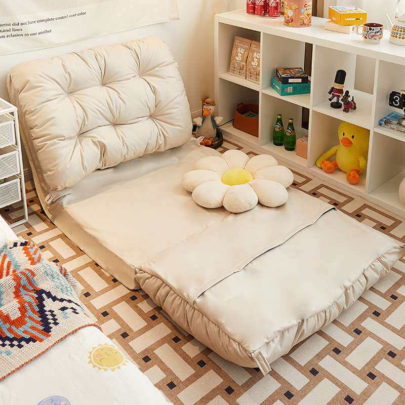 懒人沙发可睡可躺沙发床双人卧室打地铺折叠榻榻米宿舍床上靠背椅