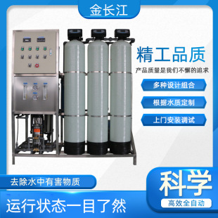 0.5t吨时RO反渗透纯化水 直销小型实验室超纯水设备edi高纯水系统