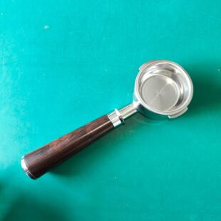 惠家咖啡机专用无底手柄58mm食品级不锈钢冲煮头搭配18克双杯粉碗