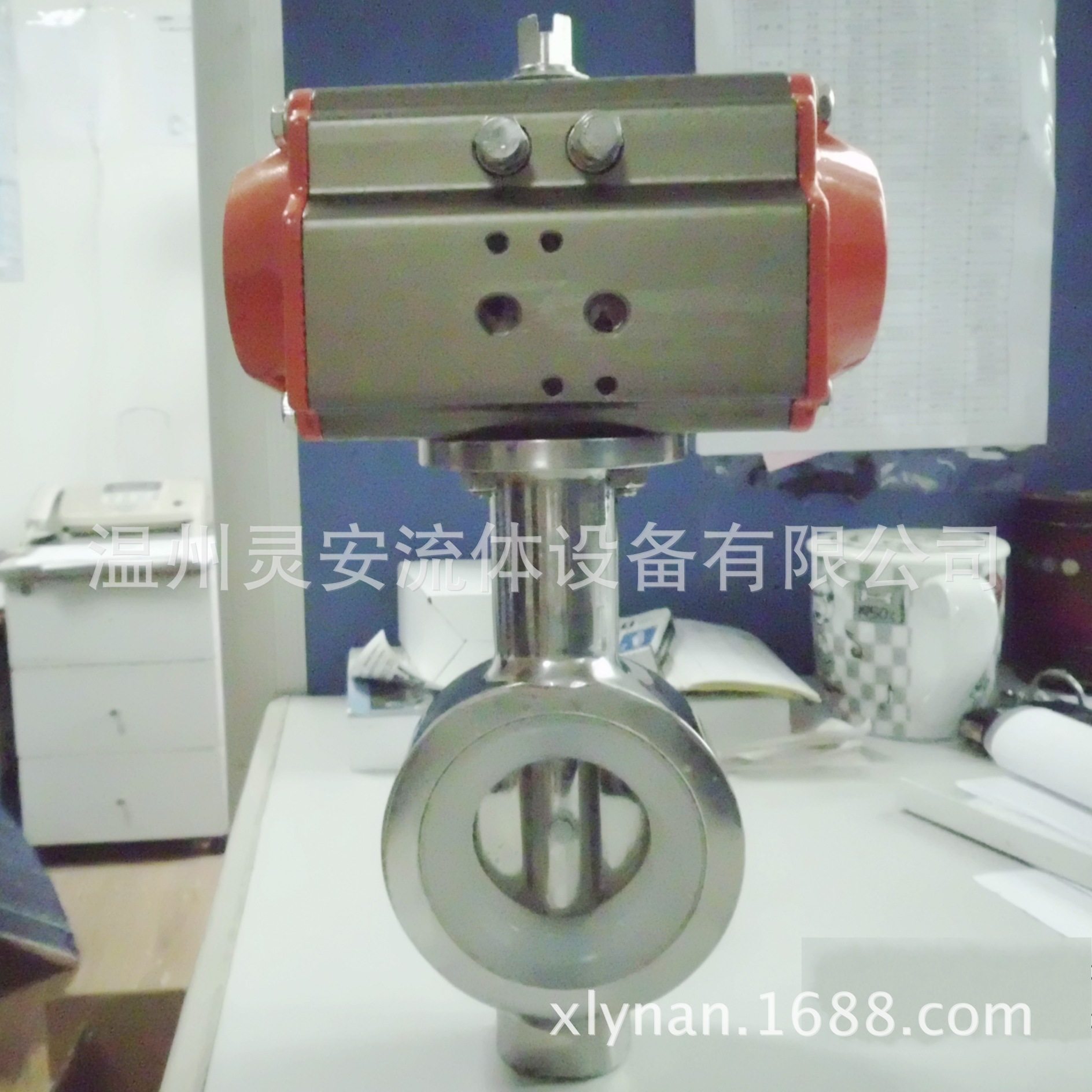 DN200气动卫生对夹蝶阀 食品级不锈钢对夹式蝶阀 卫生级气动蝶阀,标准件/零部件/工业耗材,其他管件,淘宝优惠券,粉丝福利购,淘宝优惠卷