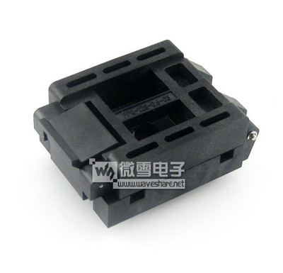 QFP128 PQFP128 TQFP128 IC进行烧写 测试 引脚间距0.5mm 测试座