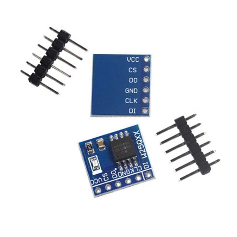 W25Q128 128Mbit 16MByte 大容量FLASH储存模块 SPI接口 BV FV