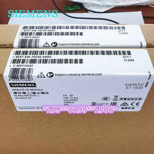 1500模拟量模块6ES7 534 6ES7534 OABO 0AB0 7QEOO 现货 7QE00