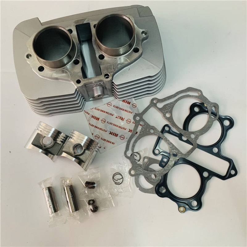 大地鹰王CA250 DD250金太子超光夜鹰CBT250双缸250套缸活塞环垫子