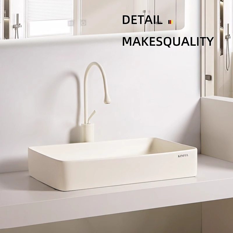 奶油风陶瓷台上盆洗手盆家用卫生间洗脸盆阳台盆酒店个性长台盆池,模玩/动漫/周边/娃圈三坑/桌游,文化/体育周边,淘宝优惠券,粉丝福利购,淘宝优惠卷