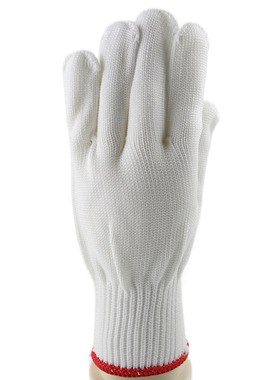 汉盾 HD-500G尼龙 10针500g尼龙手套（红色锁边，12付/打）