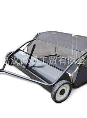 42 Inch Tow Behind Lawn Sweeper Dumping Rope Design