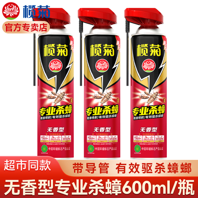 杀蟑气雾剂600ml带导管