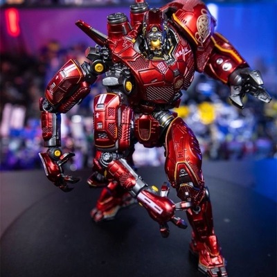 流浪者手办暴风赤红中国机甲模型