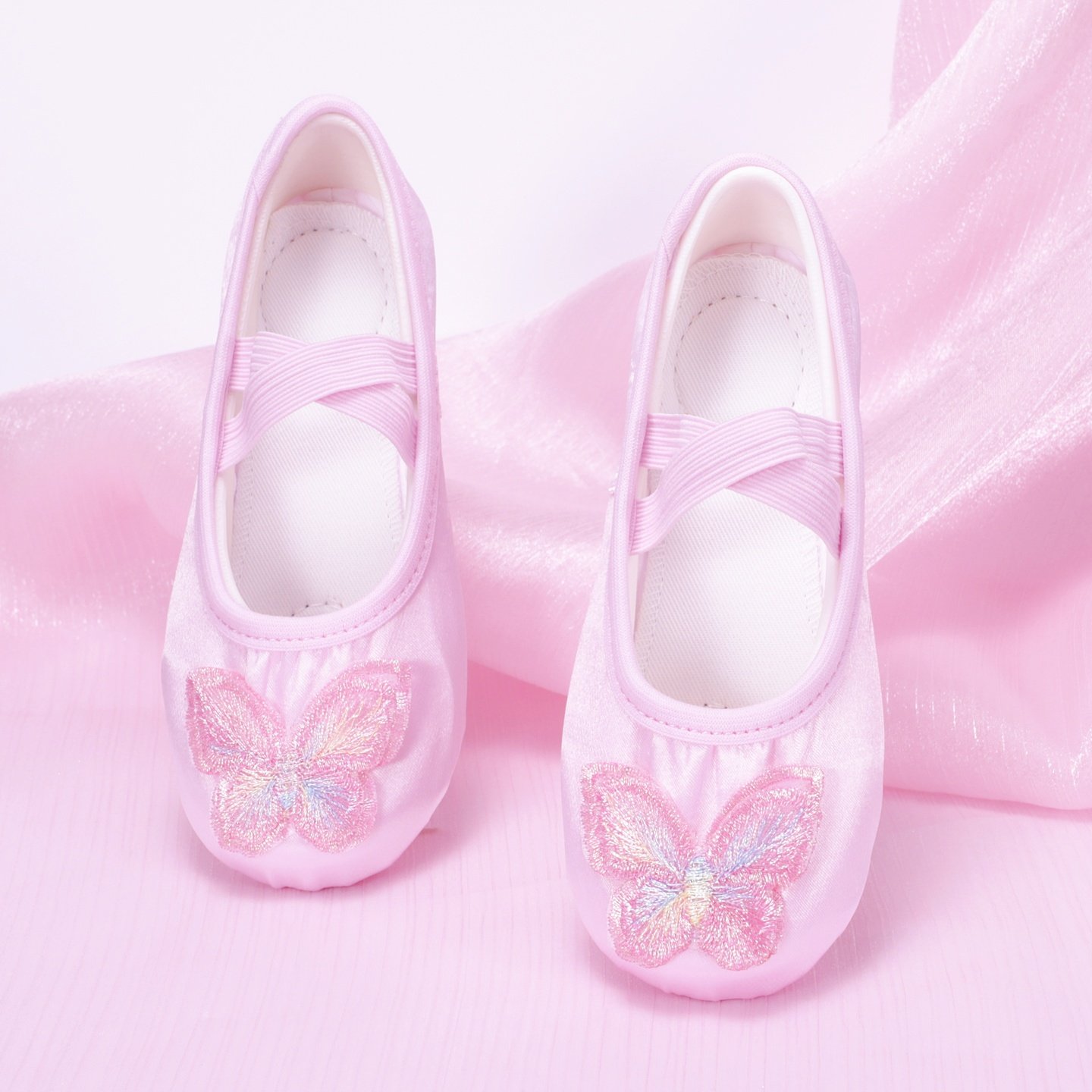 小清新大蝴蝶结儿童舞蹈鞋软底跳舞鞋可爱女孩芭蕾猫爪鞋8065,运动/瑜伽/健身/球迷用品,芭蕾舞鞋,淘宝优惠券,粉丝福利购,淘宝优惠卷