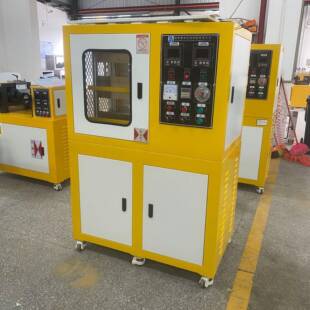 锡华实验室平板硫化机高校科研打样30T小型热压橡塑配方研发