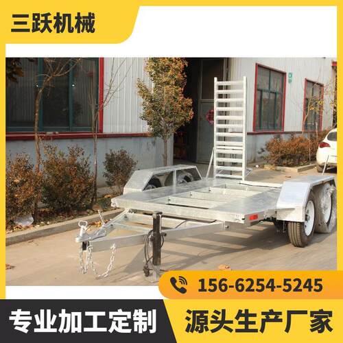 热镀锌拖车带梯工具拖车 厂家直销 带梯工具拖车各种尺寸按需制造