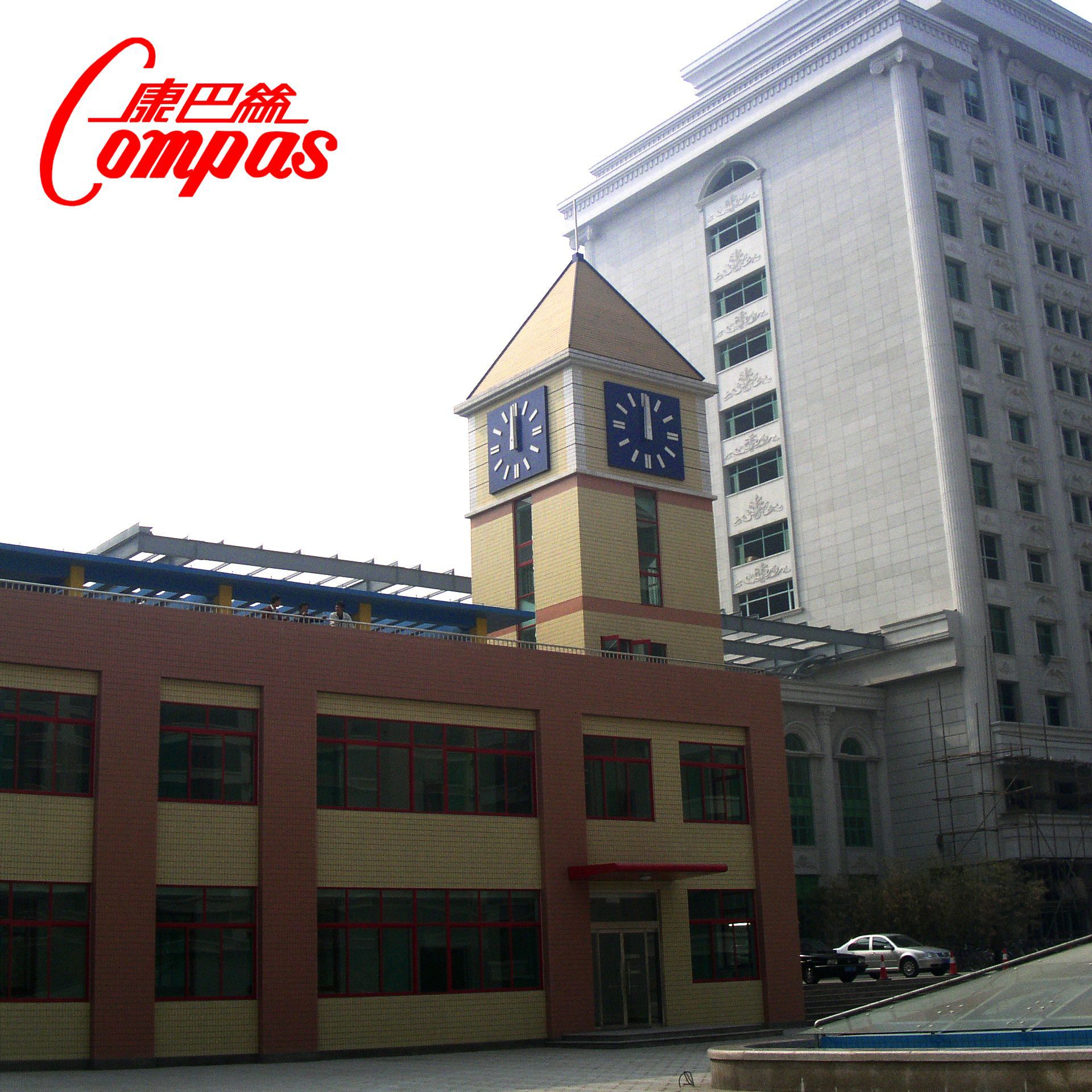 康巴丝塔楼钟表 四面塔钟 建筑塔钟