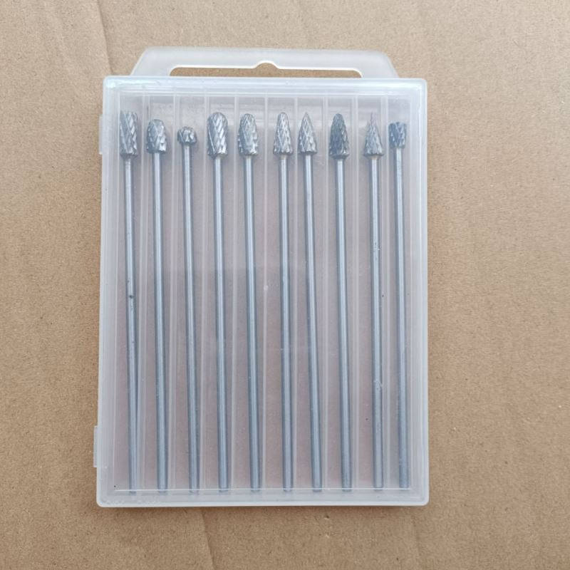 合金旋转锉刀钨钢铣刀打磨头电磨钨钢硬质合金磨头锉打磨粒