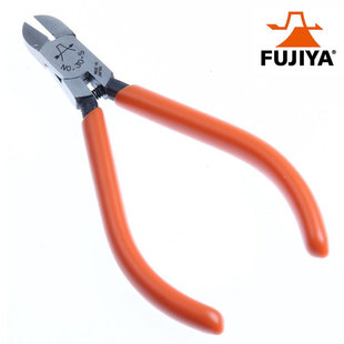 日本FUJIYA富基亚微型弹簧剪钳 30S-125,斜口钳 斜咀钳