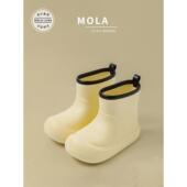 女式 雨靴胶鞋 厚底外穿春季 防滑全季 拉兰 户外时尚 Mola.Mist