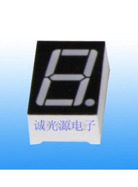 2.3英寸一位LED数码管 红色七段数字显示器 共阳共阴LED模组 电子