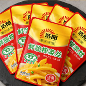 正宗涪陵榨菜爽脆菜芯80g清爽榨菜丝整箱开胃咸菜下饭菜重庆特产