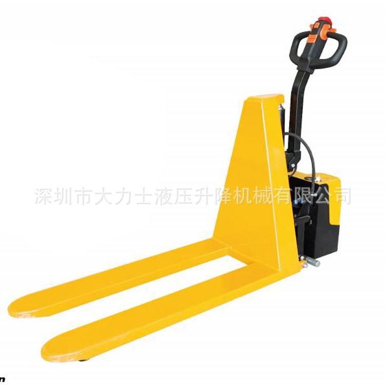 全电动高升程搬运车剪式升高叉车堆垛车地牛电动高起升叉车