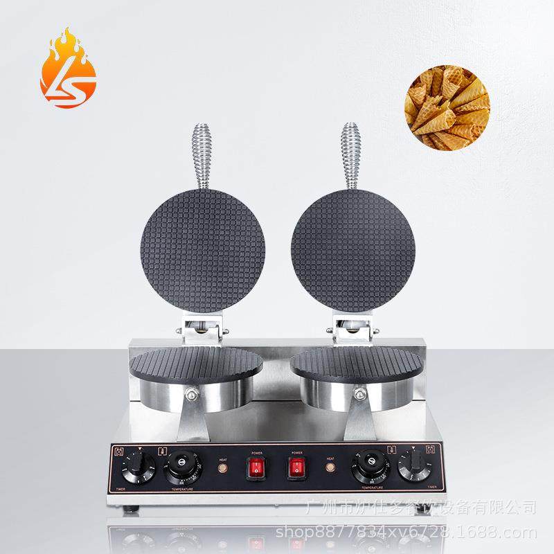 电热商用双头雪糕皮机鸡蛋卷机圆形蛋筒雪糕皮机甜筒冰淇淋脆皮机,清洗/食品/商业设备,其他食品加工设备,淘宝优惠券,粉丝福利购,淘宝优惠卷