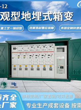 定制厂家加工SS15-1210KV户外充气柜开闭所六氟化硫SF6高压开闭所