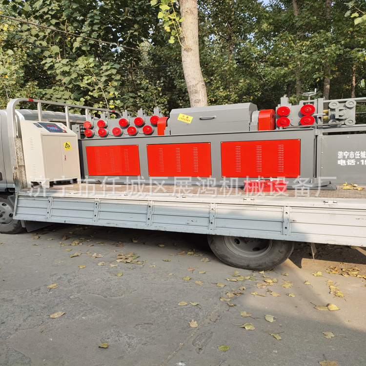 展鸿大型变频高速调直机 8-16mm万吨王数控钢筋调直切断机厂家