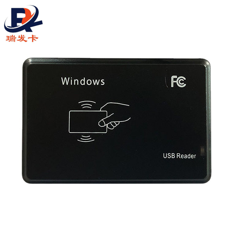 供应智能读卡器超高频读写器RFID读卡器USB接口门禁卡IC卡复制器