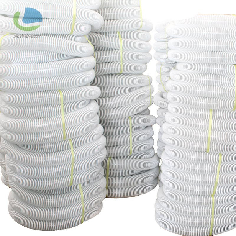 源头厂家直销PVC塑筋软管内壁平滑过料软管空调通风软管