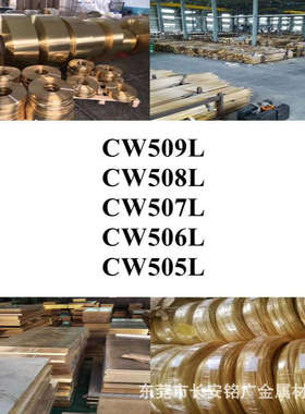 铜材CW509L铜棒CW508L铜板CW507L铜带CW506L铜线CW505L铜管