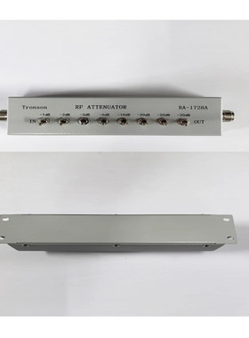 Tronson创信RA-1728A高频衰减器1/2/3/6/10/20dB/8段82分贝250MHZ