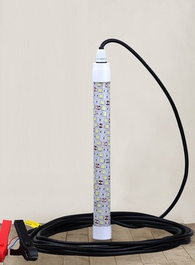 20WLED 绿色白光蓝光水下钓鱼集鱼灯 LED品质夜钓充电式集鱼灯