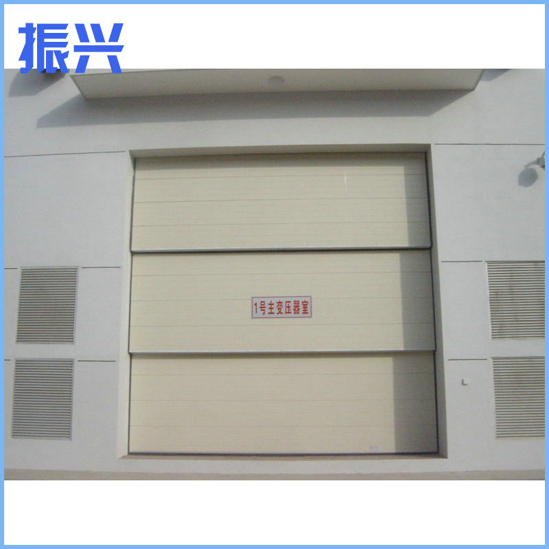 杭州厂家供应 超大工业门配重门 感应工业门厂家推拉工业门