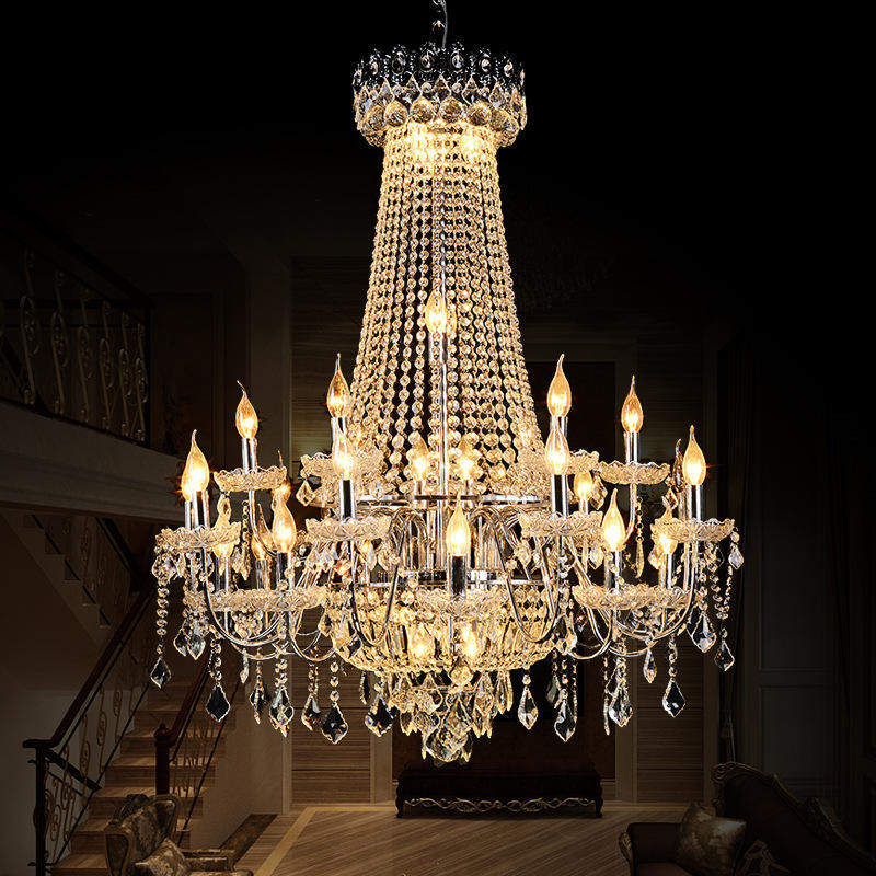 轻奢客厅水晶吊灯现代简约网红创意温馨浪漫房间卧室餐厅批发灯具