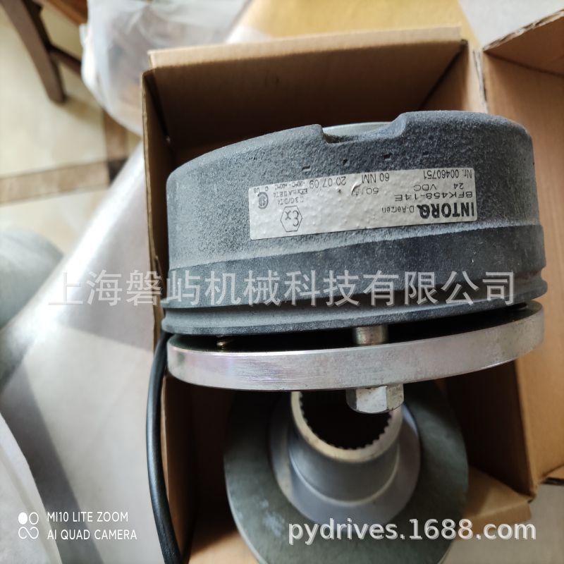 德国INTORQ弹簧加压制动器BFK458-18N电压205V扭矩150NM