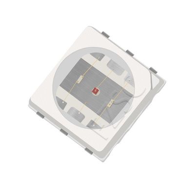 工厂直销5050led灯珠贴片式5050 RGB 全彩0.6W LED贴片二级管