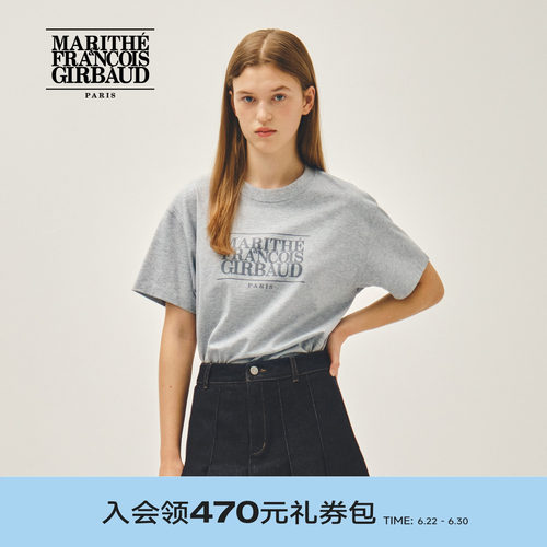 MARITHE经典LOGOT恤衫